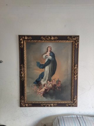 Pintura al óleo Santa Inmaculada