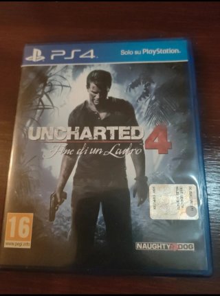 Uncharted 4: Fine di un ladro (PS4).