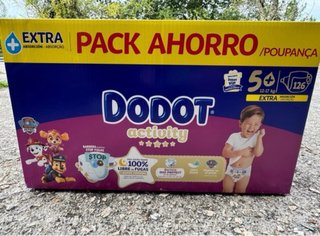Pañales Dodot Activity Talla 5+ (126 unidades)