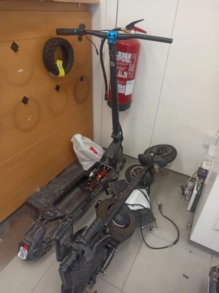 Chasis patinete eléctrico