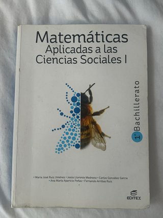 Matemáticas Aplicadas a las Ciencias Sociales I...