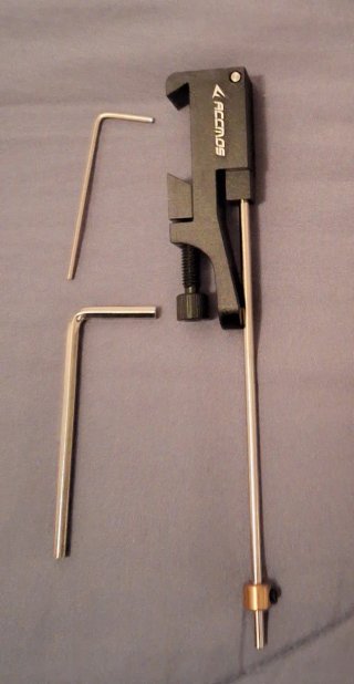 Clicker visor tiro con arco