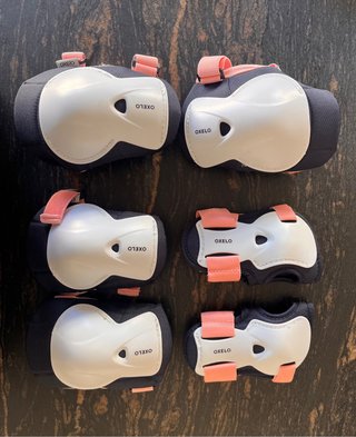 Set de Protecciones Oxelo (Rodillera, Coderas)