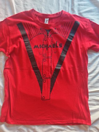 Camiseta Michael Jackson Roja