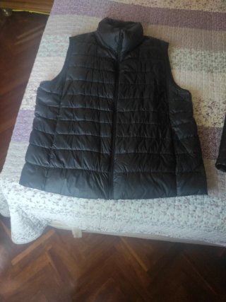 Chaleco Acolchado Negro Talla XL