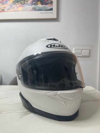Casco Integral de moto HJC i71 Blanco Talla L