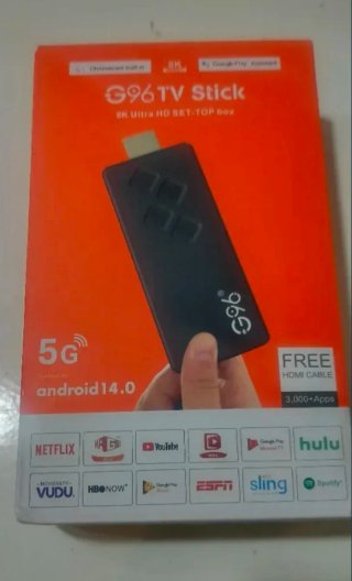 G96 TV Stick Android 14 Chromecast