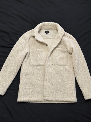Chaqueta Teddy Beige