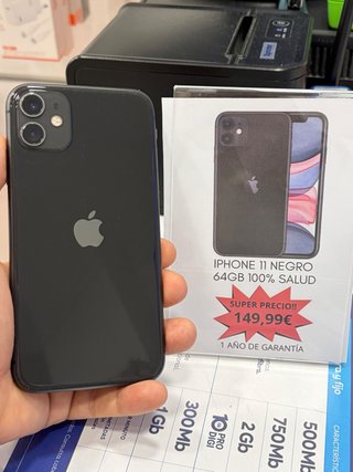 IPHONE 11 64GB NERO 100% FUNZIONANTE