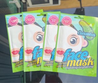 Pack 4 Mascarillas Faciales Bling Pop