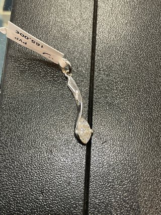 Colgante de Oro Blanco