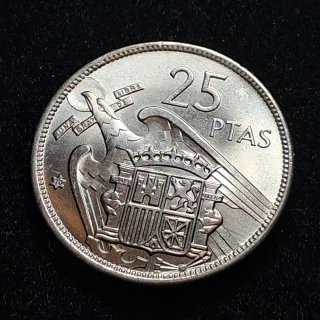 Moneda 25 Pesetas 1957 **70*