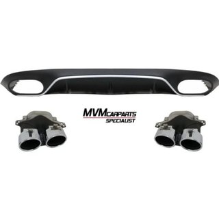 Difusor trasero para Mercedes E Coupe C238 look E5