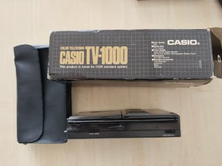 Televisión Portátil Casio TV-1000