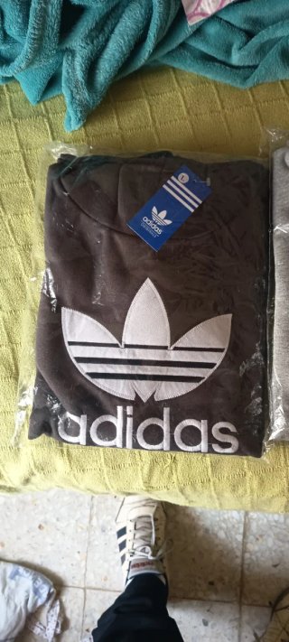 Chándal adidas gris Talla L pantalón negro