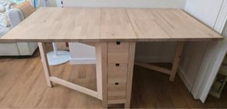 Mesa Plegable Ikea Norden Abedul