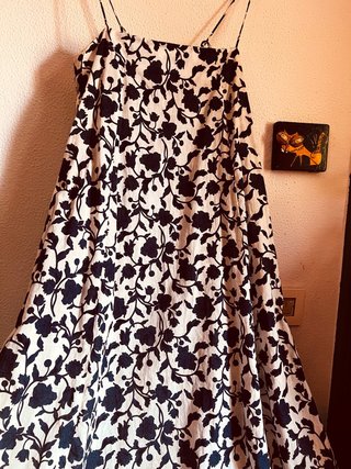Vestido Zara Estampado Talla S