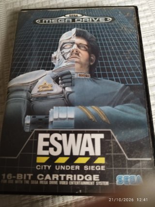 Juego Sega Mega Drive Eswat