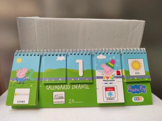 Mi primer calendario GEU de Peppa Pig
