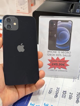 IPHONE 12 NERO 128GB 100% FUNZIONANTE
