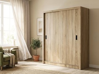 Armario con puertas correderas de 160cm + Envio