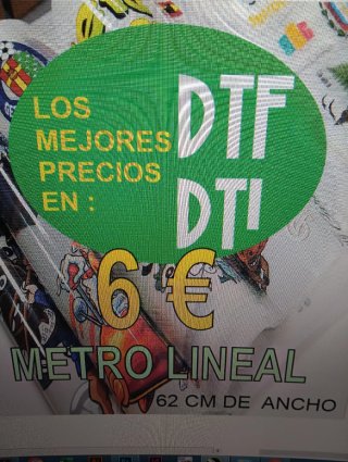 Servicio de Impresión DTF y DTI