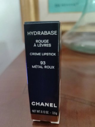 Pintalabios Chanel Hydrabase 93 Métal Roux
