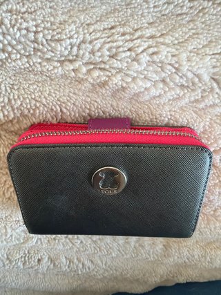 Cartera Tous Rosa, gris y morado