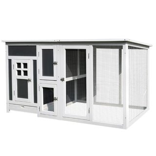 Gallinero exterior madera techo impermeable zona c