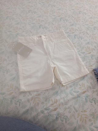 Pantalón corto blanco La Ormiga