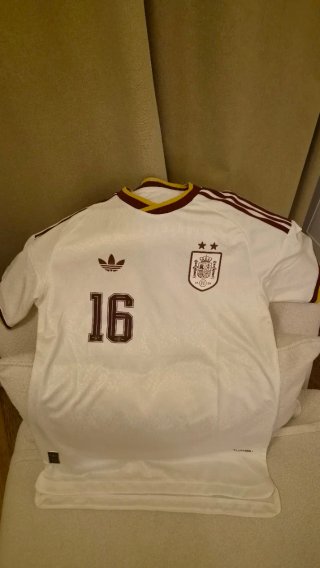 Camiseta España Adidas Talla M, Rodri, 16