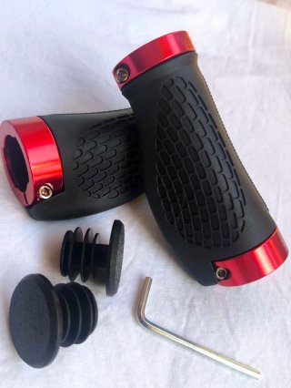 Puños de manillar para bicicleta