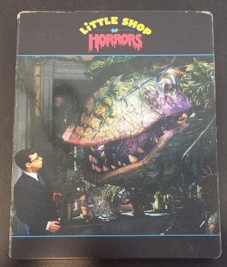 La Tienda de los Horrores Steelbook 4K retro 80s