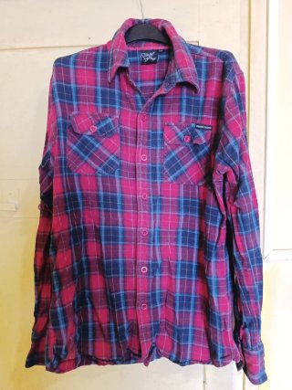 Camisa de cuadros Criminal Damage Talla L