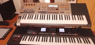 CASIO XW P1 Sintetizador SOLAMENTE EL CASIO