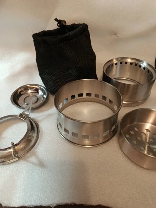 Cucina a legna portatile