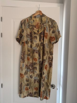 Vestido Vintage Estilo Años 80, tejido sintetico