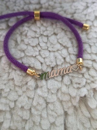 Pulsera Mamá Morada
