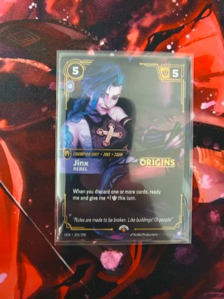 Carta Jinx - League of Legends TCG