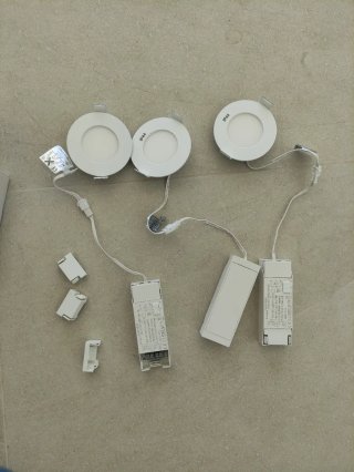 Set de 3 Focos LED Empotrables