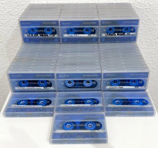 Lote Cintas Casete SONY CDitII (chrome)