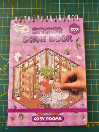 Libro de Pegatinas Sticker Scene Book