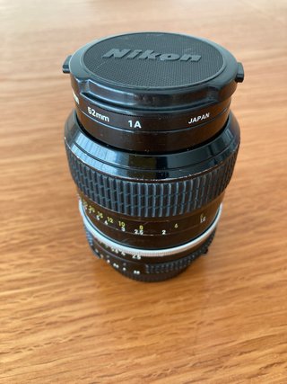 Objetivo Nikkor 105mm 1:2.5 52mm
