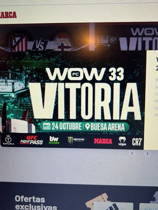 WOW FC 33 Vitoria - 24 Octubre