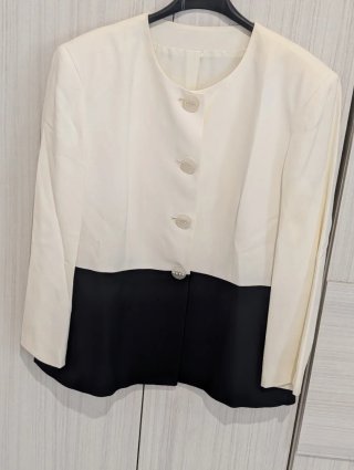 Blazer Sartoriale Bicolore Taglia 48