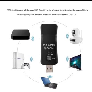 Repetidor WiFi USB PIX-LINK 300M