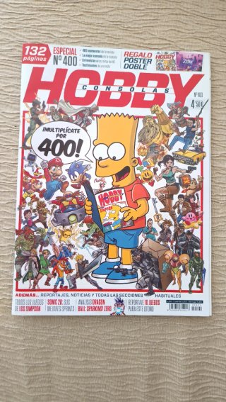 Revista hobby consolas ESPECIAL N°400