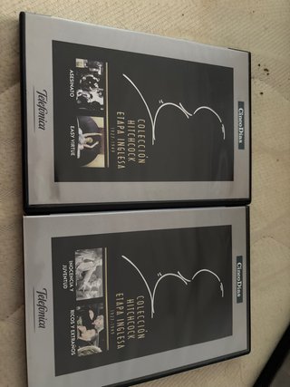 2 DVD Colección Hitchcock Etapa Inglesa
