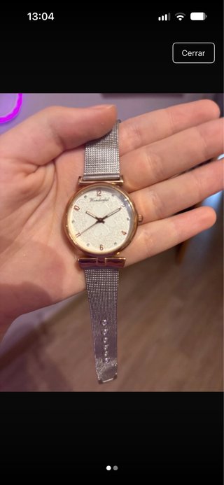 Reloj Mr. Wonderful Plateado