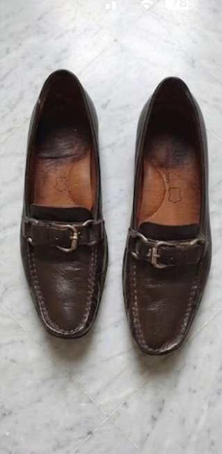 Mocasines de Piel Marrones